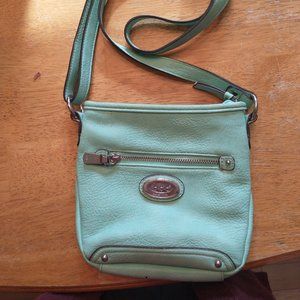 B.ø.c. crossbody purse in teal green